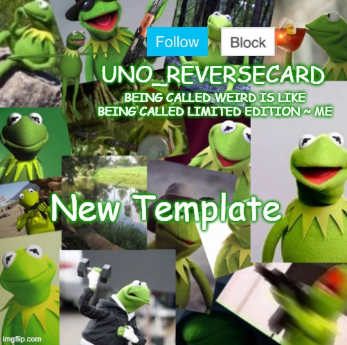 Also good morning | New Template | image tagged in uno_reversecard kermit temp | made w/ Imgflip meme maker