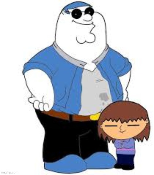 *insert clever pun of family guy and undertale here | image tagged in memes,family guy,cursed image,undertale | made w/ Imgflip meme maker