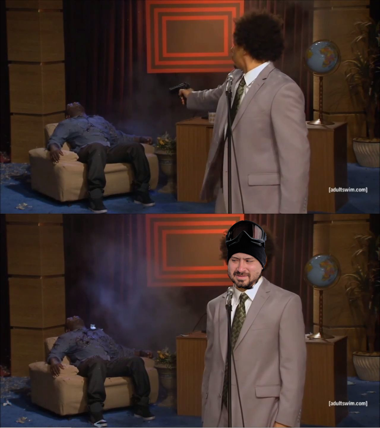 High Quality Eric-Andrew Blank Meme Template