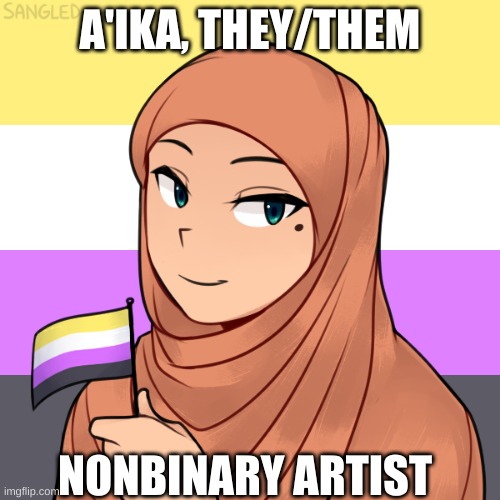 Tell me anyone you want to make | A'IKA, THEY/THEM; NONBINARY ARTIST | made w/ Imgflip meme maker