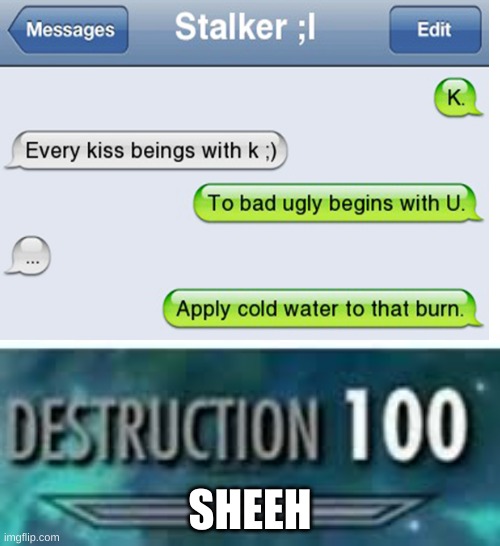 SHEEH | image tagged in text | made w/ Imgflip meme maker