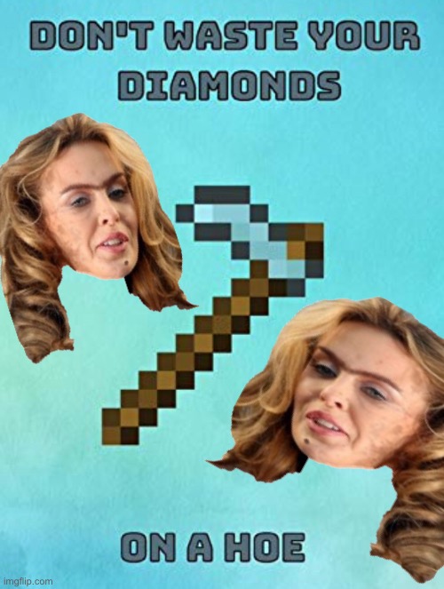 Don’t do it kids! | image tagged in funny,memes,kylie minogue,minecraft | made w/ Imgflip meme maker