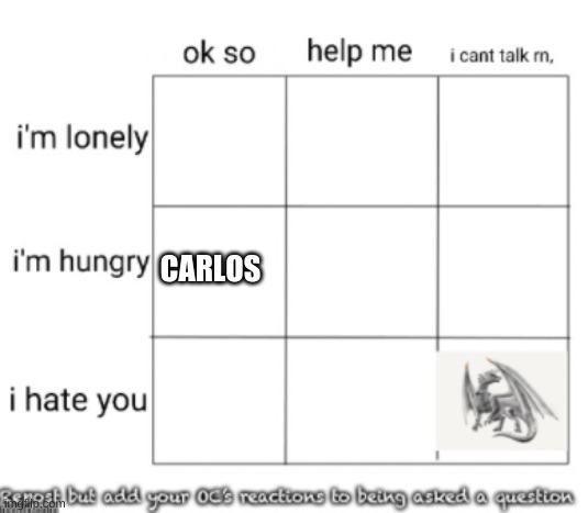He would then kill and eat the person | CARLOS | made w/ Imgflip meme maker