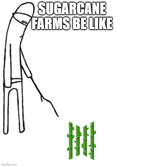 c'mon do something | SUGARCANE FARMS BE LIKE | image tagged in c'mon do something | made w/ Imgflip meme maker