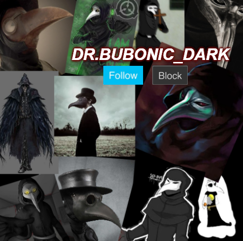 Dr.Bubonic_Dark Plague doctor Template Blank Meme Template
