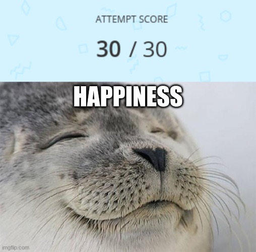 There will never be another day like this | HAPPINESS | image tagged in memes,satisfied seal | made w/ Imgflip meme maker