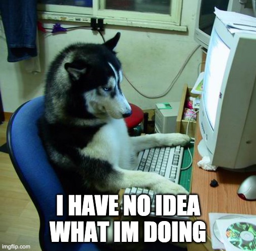 I Have No Idea What I Am Doing Meme | I HAVE NO IDEA WHAT IM DOING | image tagged in memes,i have no idea what i am doing | made w/ Imgflip meme maker