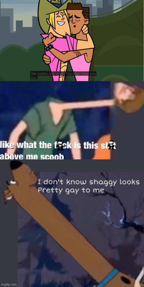 image tagged in like what the f ck is this sh t above me scoob,i dont know shaggy looks pretty gay to me | made w/ Imgflip meme maker