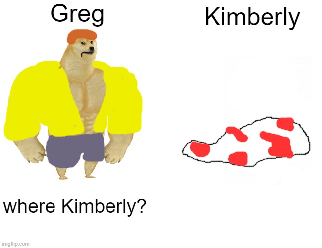 Fetch ending be like... | Greg; Kimberly; where Kimberly? | image tagged in meme,fnaf,fetch,fazbear frights,five nights at freddys,fun | made w/ Imgflip meme maker