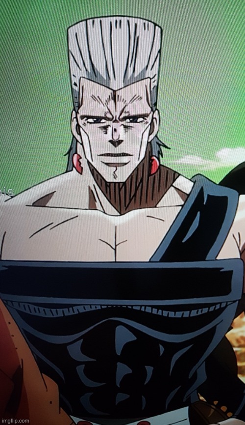 Polnareff | image tagged in polnareff | made w/ Imgflip meme maker