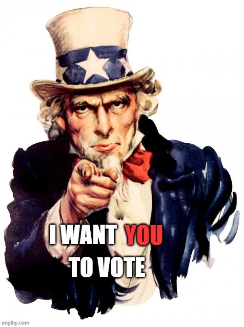 Last Chance voting ends at 6:00pm | made w/ Imgflip meme maker
