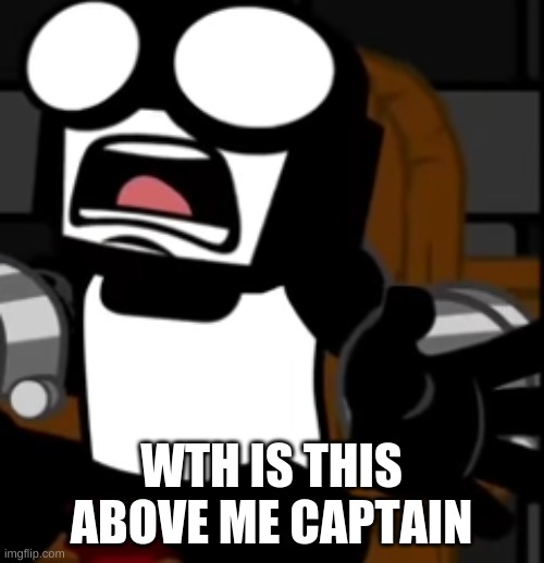 Steve Screaming | WTH IS THIS ABOVE ME CAPTAIN | image tagged in steve screaming | made w/ Imgflip meme maker