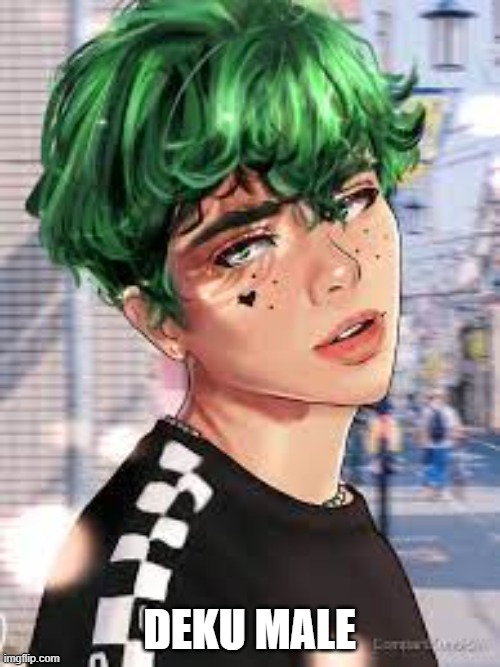 DEKU MALE | made w/ Imgflip meme maker