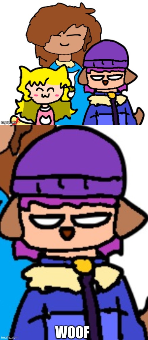 It's paula's drawing, I know | WOOF | made w/ Imgflip meme maker