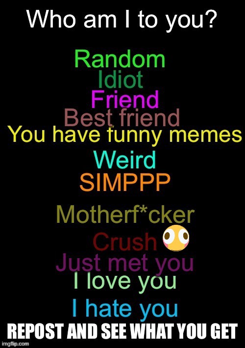 I used Bubonic’s version. Also I’m bored so...ITS TREND TIME!!!!! | made w/ Imgflip meme maker