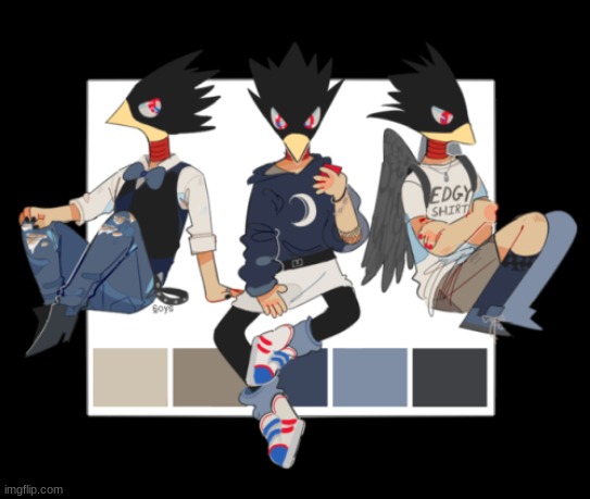 shh Carlos is gone, quick post tokoyami | made w/ Imgflip meme maker