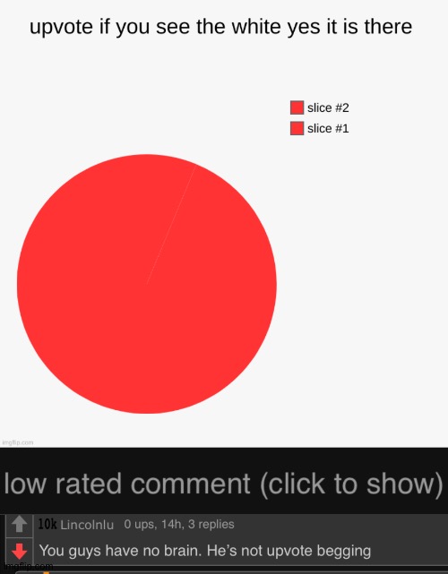 It's so obvious that it is begging | image tagged in low rated comment dark mode version | made w/ Imgflip meme maker