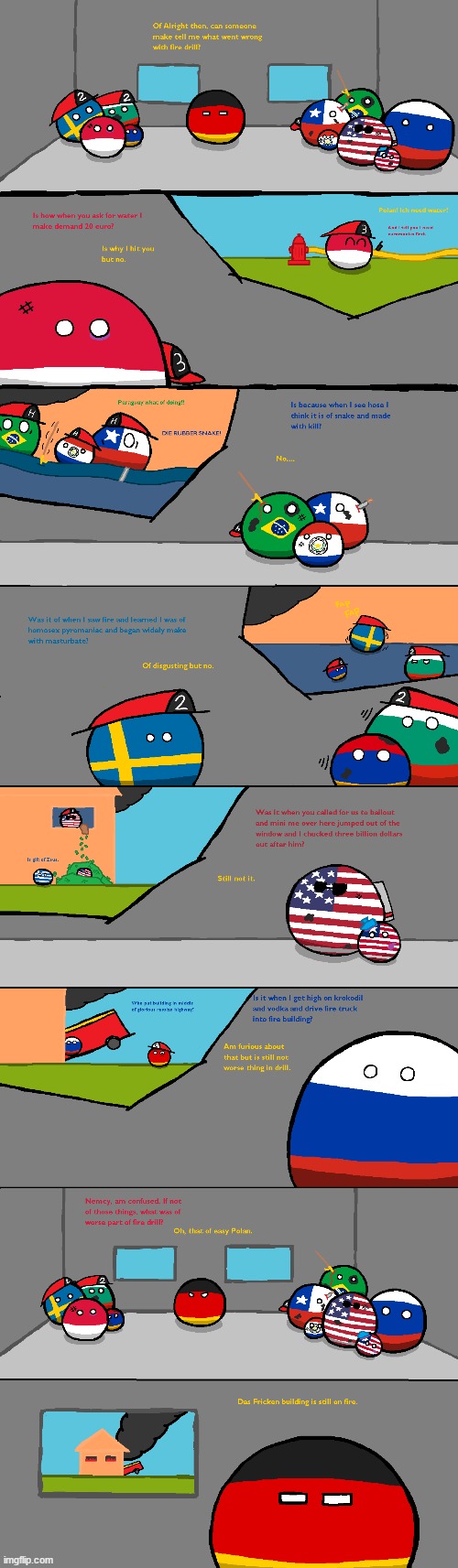 true | image tagged in countryballs,truck | made w/ Imgflip meme maker