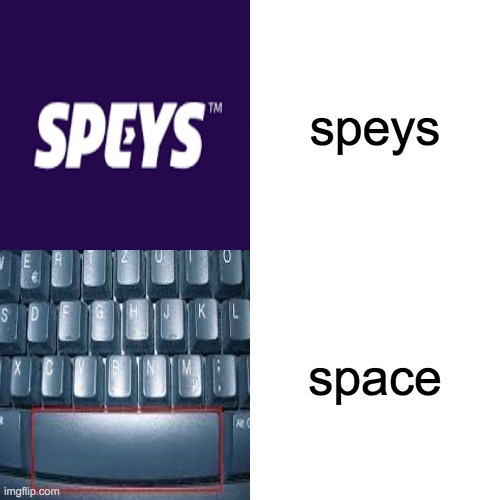 Speys, Space | speys; space | image tagged in memes,drake hotline bling | made w/ Imgflip meme maker
