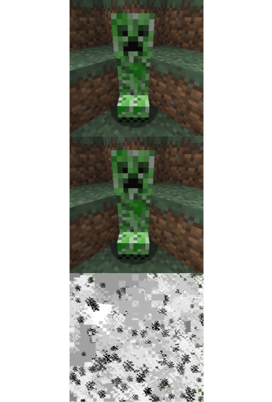 High Quality Creeper Exploding Blank Meme Template