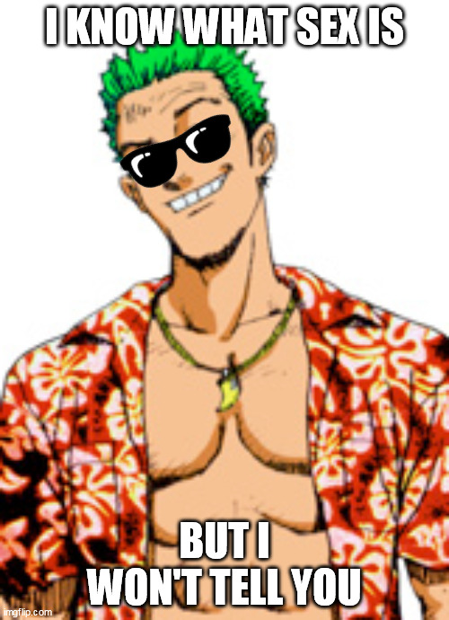 He S Knowledge Won T Be Shown To Everyone Imgflip