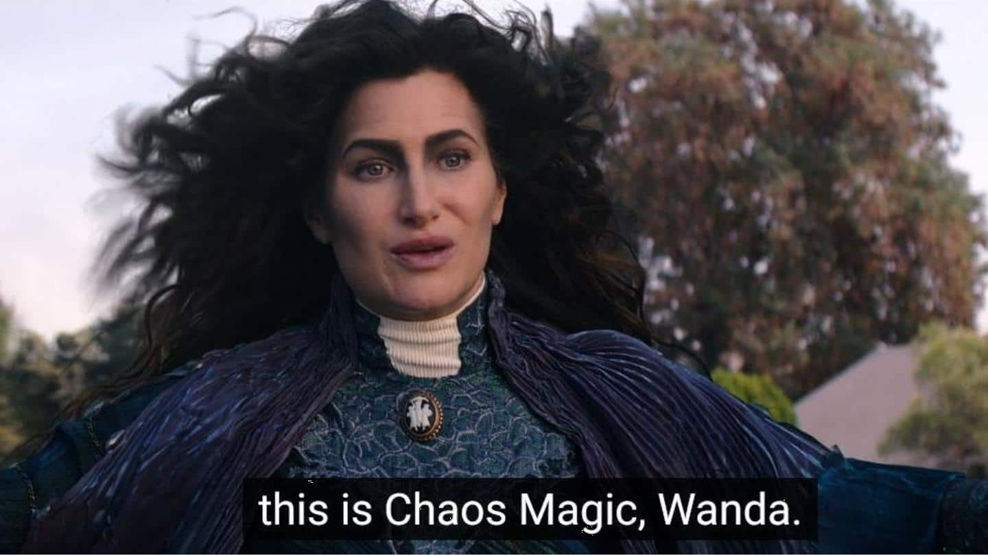 High Quality This is Chaos Magic, Wanda Blank Meme Template