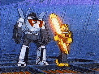 g1 Wheeljack & Bumblebee Blank Meme Template