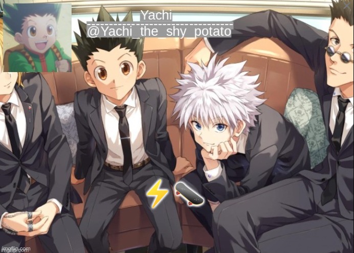 Yachis hxh temp | ⚡🛹 | image tagged in yachis hxh temp | made w/ Imgflip meme maker