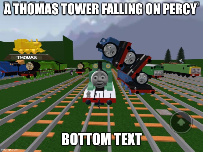 Ride With Thomas And Friends Imgflip - thomas meme roblox