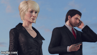 Marlowe and Talbot | image tagged in uncharted 3 | made w/ Imgflip images-to-gif maker