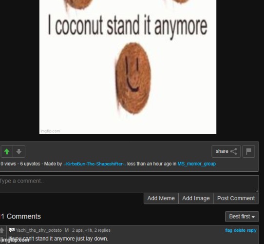 made w/ Imgflip meme maker