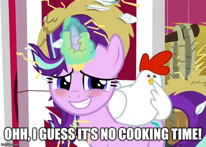 OHH, I GUESS IT'S NO COOKING TIME! | made w/ Imgflip meme maker
