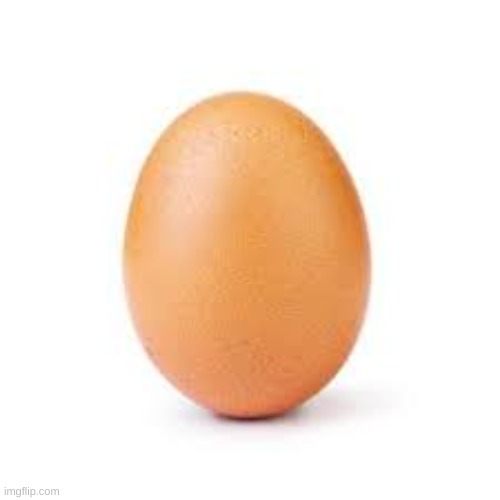 the world record egg, brought to Imgflip! | image tagged in world record egg,egg,eggs,eggdog,eggcat,egghuman | made w/ Imgflip meme maker