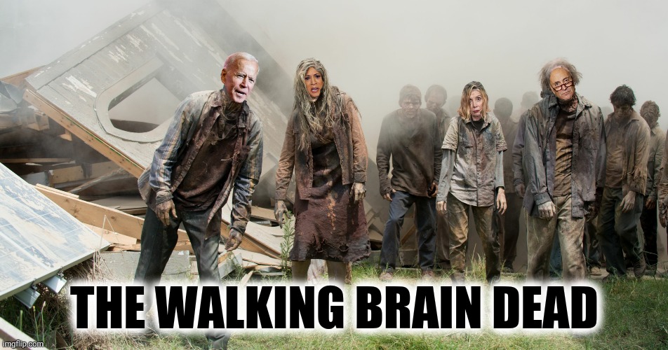 THE WALKING BRAIN DEAD | made w/ Imgflip meme maker