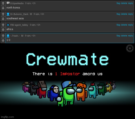image tagged in among us crewmate | made w/ Imgflip meme maker