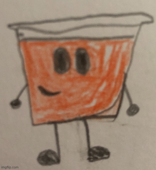 Jello Cup (new BFDI OC) | made w/ Imgflip meme maker