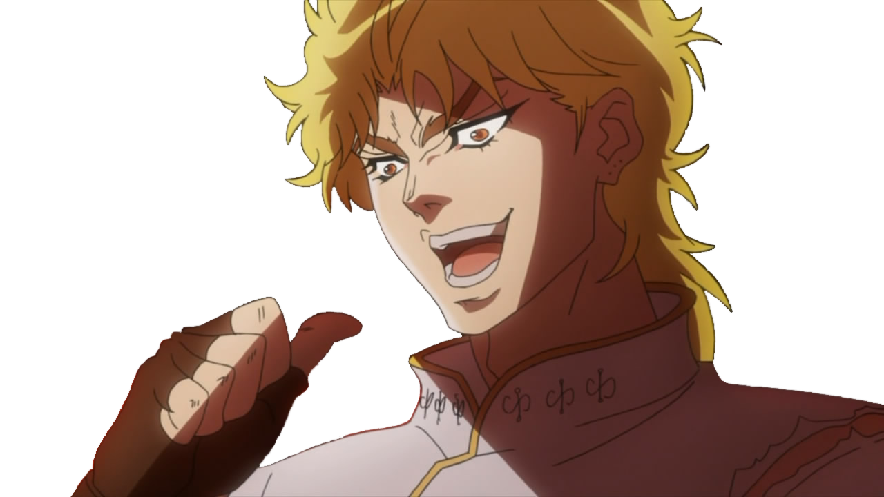 it was me dio kono dio da Dio Brando' Sticker