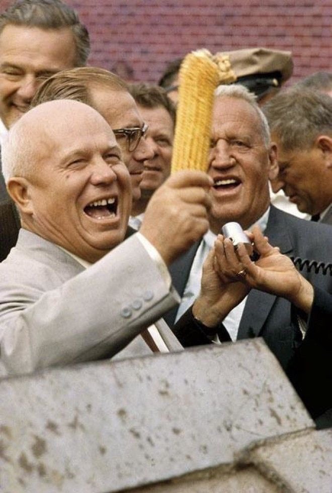 Khruschev Corn Blank Meme Template