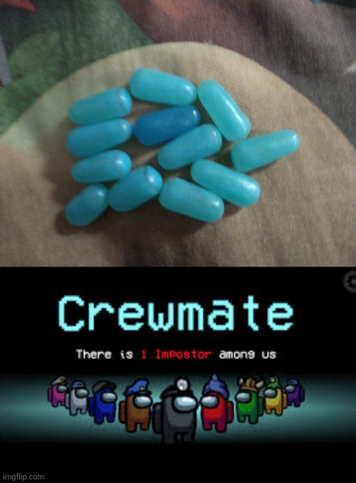 image tagged in there is 1 imposter among us | made w/ Imgflip meme maker