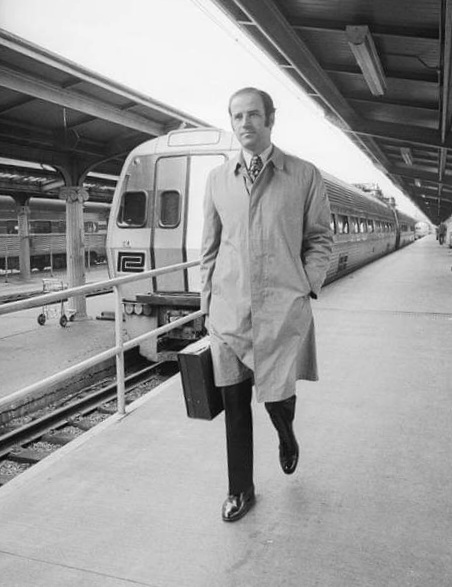 High Quality joe biden amtrak train platform Blank Meme Template