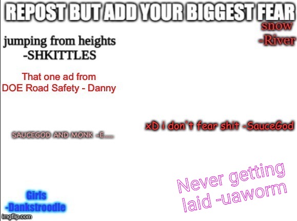 Lmao idek | Never getting laid -uaworm | made w/ Imgflip meme maker
