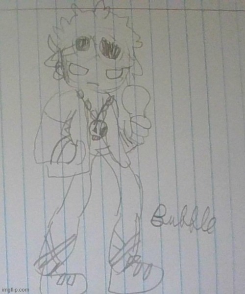 I tried drawing Guzma(Pokemon Sun and Moon) as Ruv....and failed miserably -_- | made w/ Imgflip meme maker