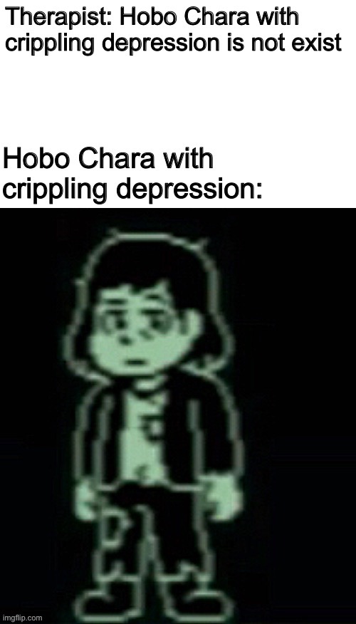 1 upvote = 1 happiness for Chara (i know this is upvote begging but idc) | made w/ Imgflip meme maker