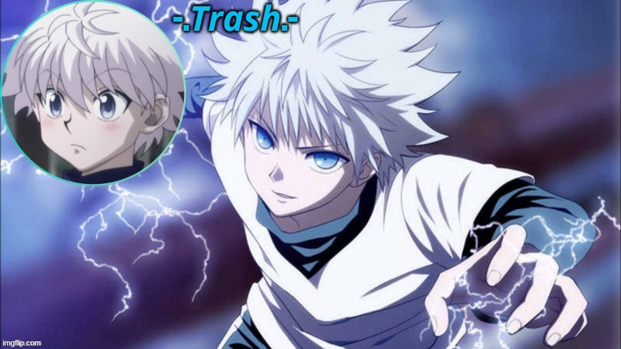 Killua Temp #1 (Thanks Cinna) Blank Meme Template