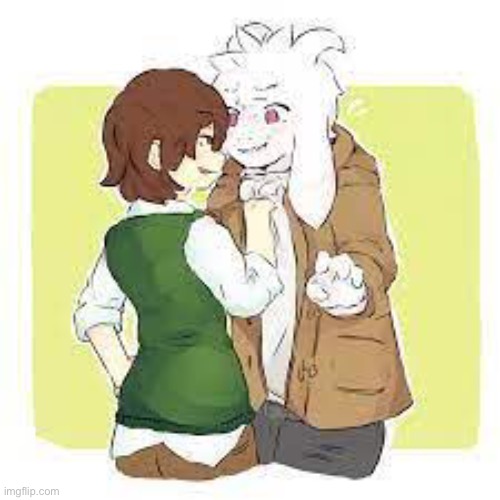 Frisk x Asriel | made w/ Imgflip meme maker