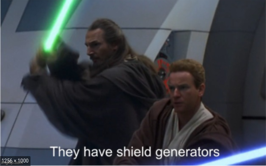 Shield Generators Blank Meme Template