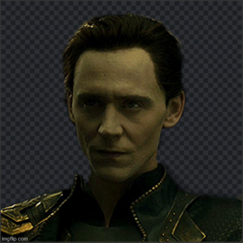 I know nobody asked, but here's a pic I edited of what Loki would look like  with short hair: - Imgflip