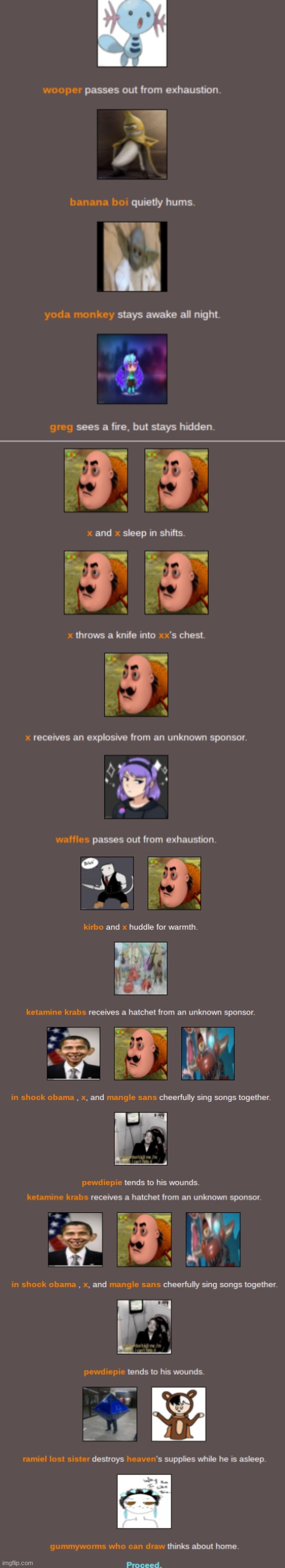 "x throws a knife into x's chest" top 10 anime betrayals | made w/ Imgflip meme maker