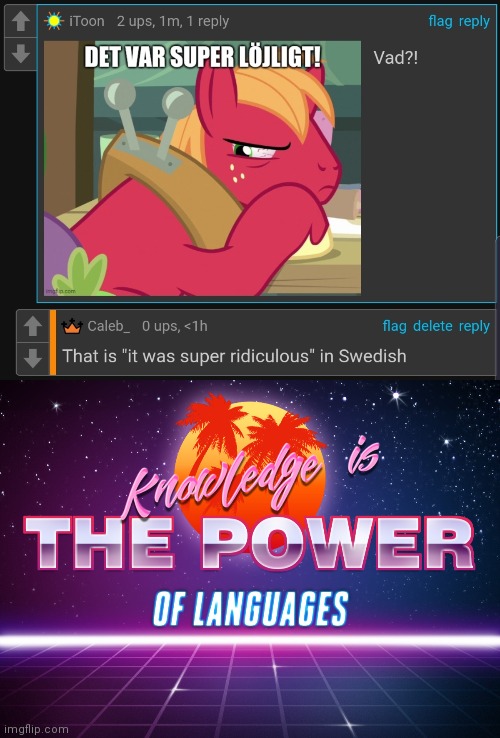 Swedish Language | image tagged in knowledge is the power of languages,swedish,language | made w/ Imgflip meme maker