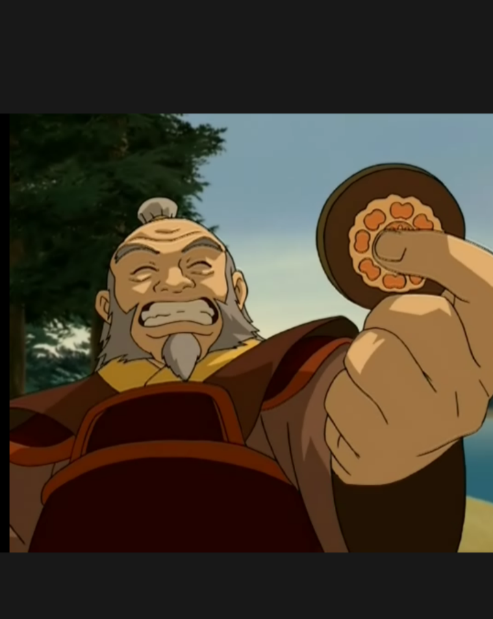 High Quality Iroh Lotus Tile Blank Meme Template